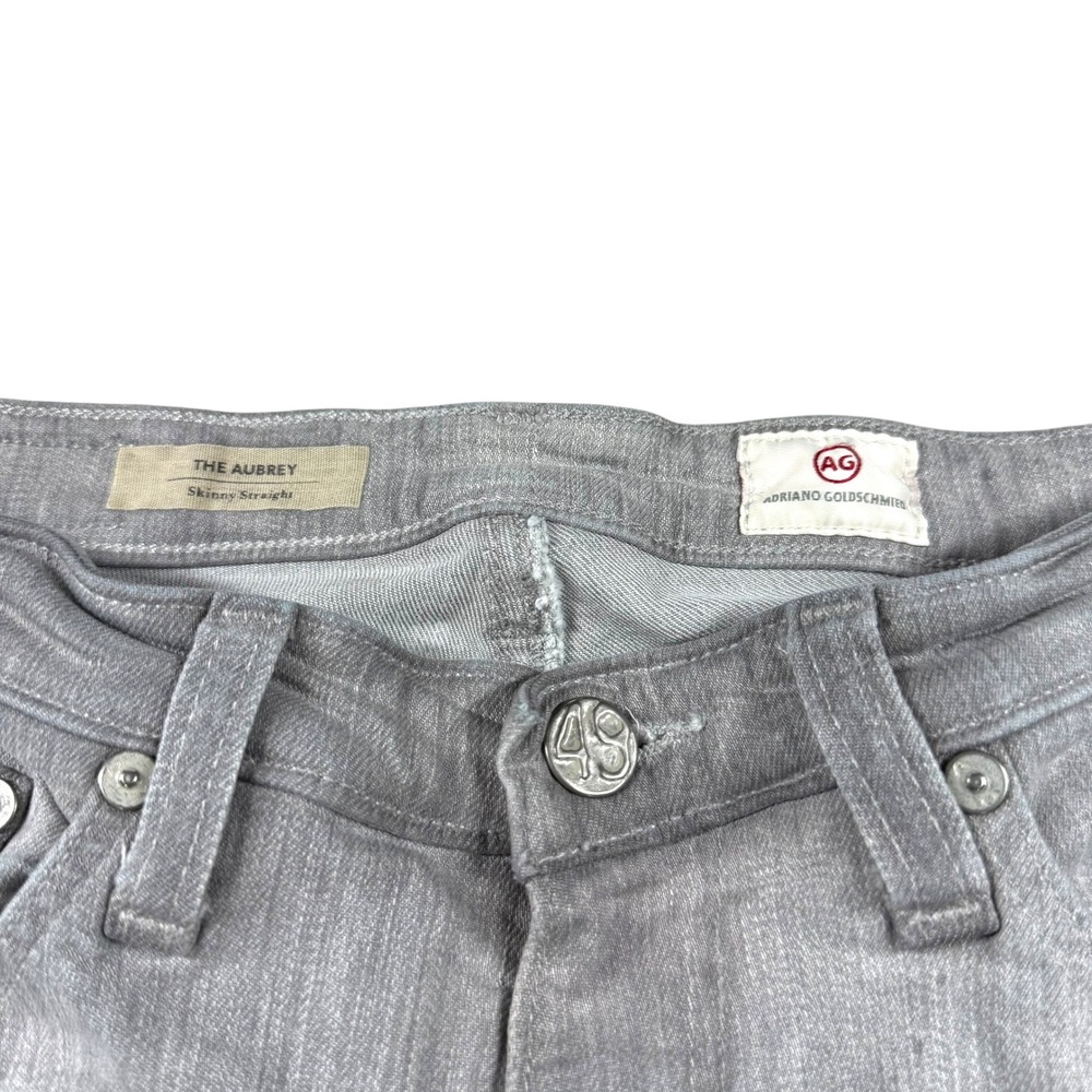 AG Adriano Goldschmied The Aubrey Skinny Straight Jeans Womens Size 26 Grey - Picture 8 of 11